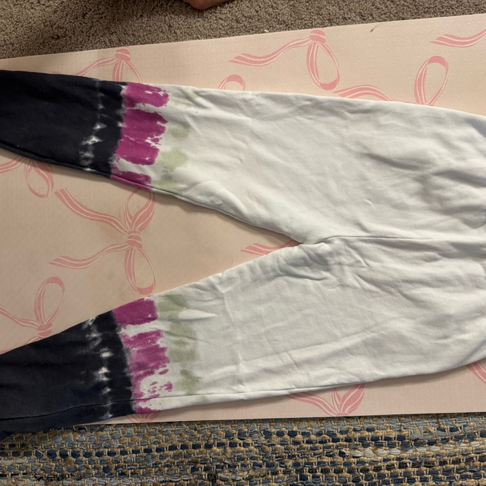 Abercrombie Kids Black and Purple Leggings
